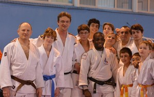 Accueil de nos jeunes judokas avec Dimitri Dragin