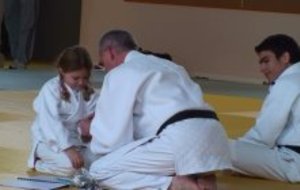 Remise de Barrettes chez les Baby's judo