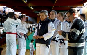 Céline et Isabelle en route pour le 4ème Dan