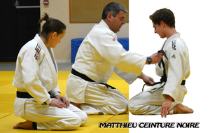 Une nouvelle ceinture noire au club