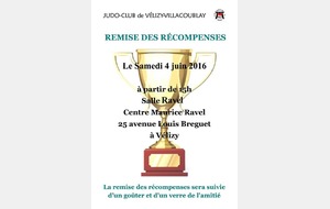 REMISE DES RECOMPENSES