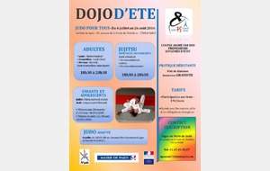 DOJO D'ETE POUR TOUS