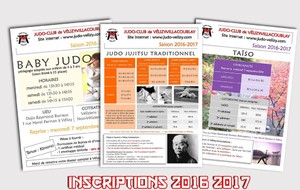 INSCRIPTIONS 2016-2017