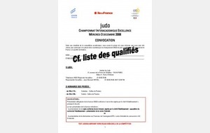 Championnat IDF UNSS à l'Institut du Judo