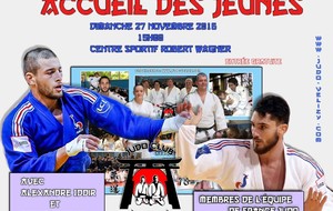 ACCUEIL DES JEUNES JUDOKAS DU CLUB