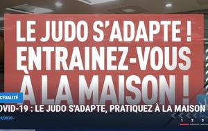 COURS JUDO A LA MAISON AVEC LA FFJDA