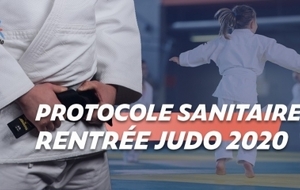 Protocole sanitaire rentrée Judo Club 