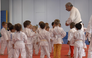 Rentrée des cours babyjudo 1 et 2 du samedi