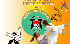 Reprise des cours judo et taïso