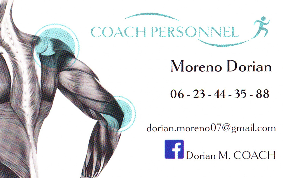 MORENO Dorian - COACH sportif