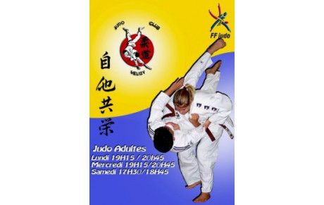 JUDO REPRISE COURS ADULTES 