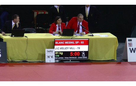 Judo championnat d'Ile de France senior
