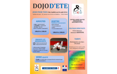 DOJO D'ETE POUR TOUS