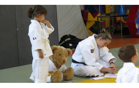 Babyjudo au judo club de Vélizy