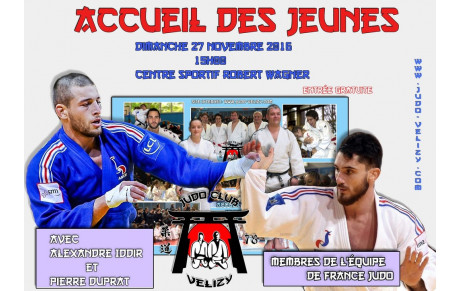 ACCUEIL DES JEUNES JUDOKAS DU CLUB