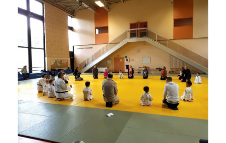 Cours de rentrée au Judo Club de Vélizy