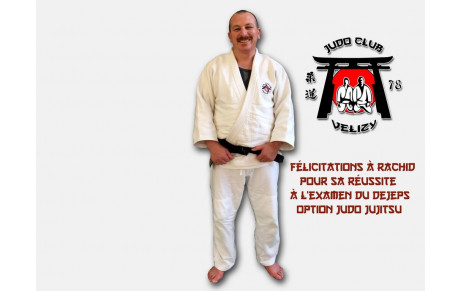 Toutes nos félicitations Rachid