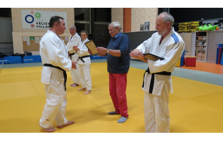 Diplômes remis à Jean et à Joël  le Mercredi 27 Novembre 2019