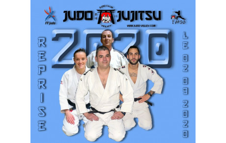 ALERTE INFO...Reprise des cours adultes Judo et Taïso