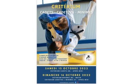 CRITERIUM CADETS ET MINIMES